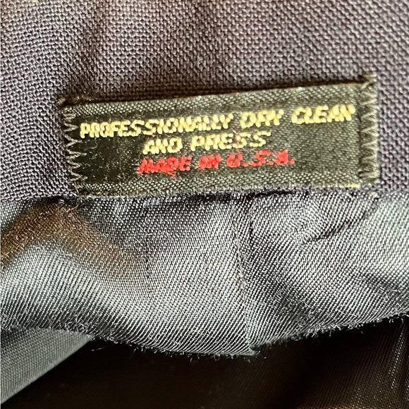 Marc Jeffries men's navy blue blazer - Picture 9 of 12